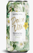 Vinho Frisante Dolce Vita Moscatel lata  269ml